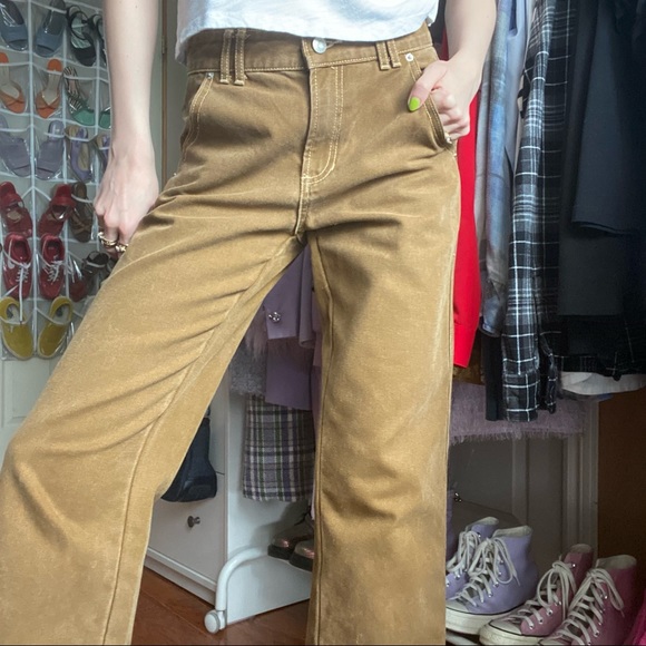 ✨SOLD!✨brown tan pants - Picture 4 of 14